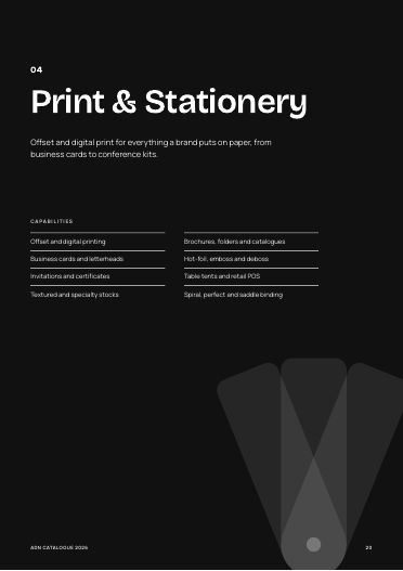 Print & Stationery