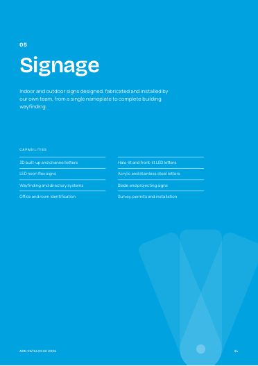 Signage