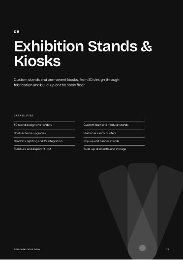 Exhibition Stands & Kiosks