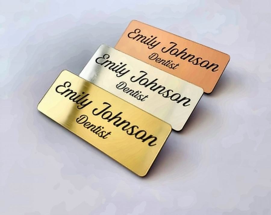 Engraved Name Badges