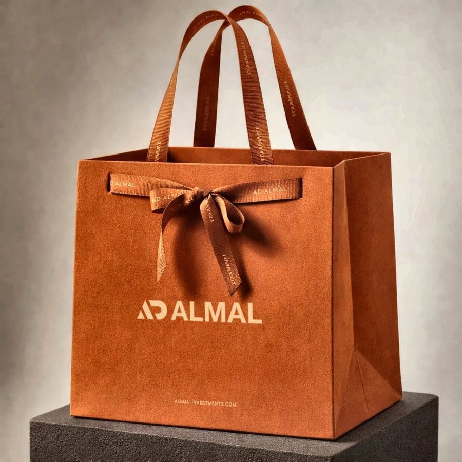 Soft-Touch Paper Carry Bag