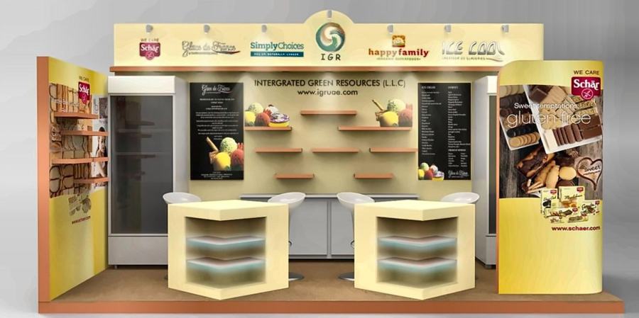 Stand Visual: Food Brand
