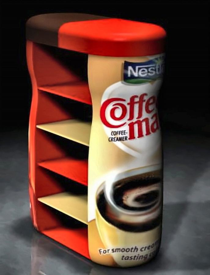 Display Visual: Shaped Stand