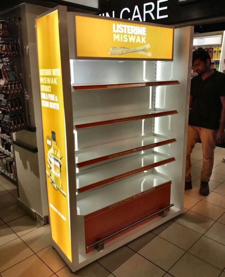 Illuminated Shelf Unit